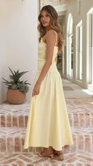 Vida Maxi Dress - Yellow